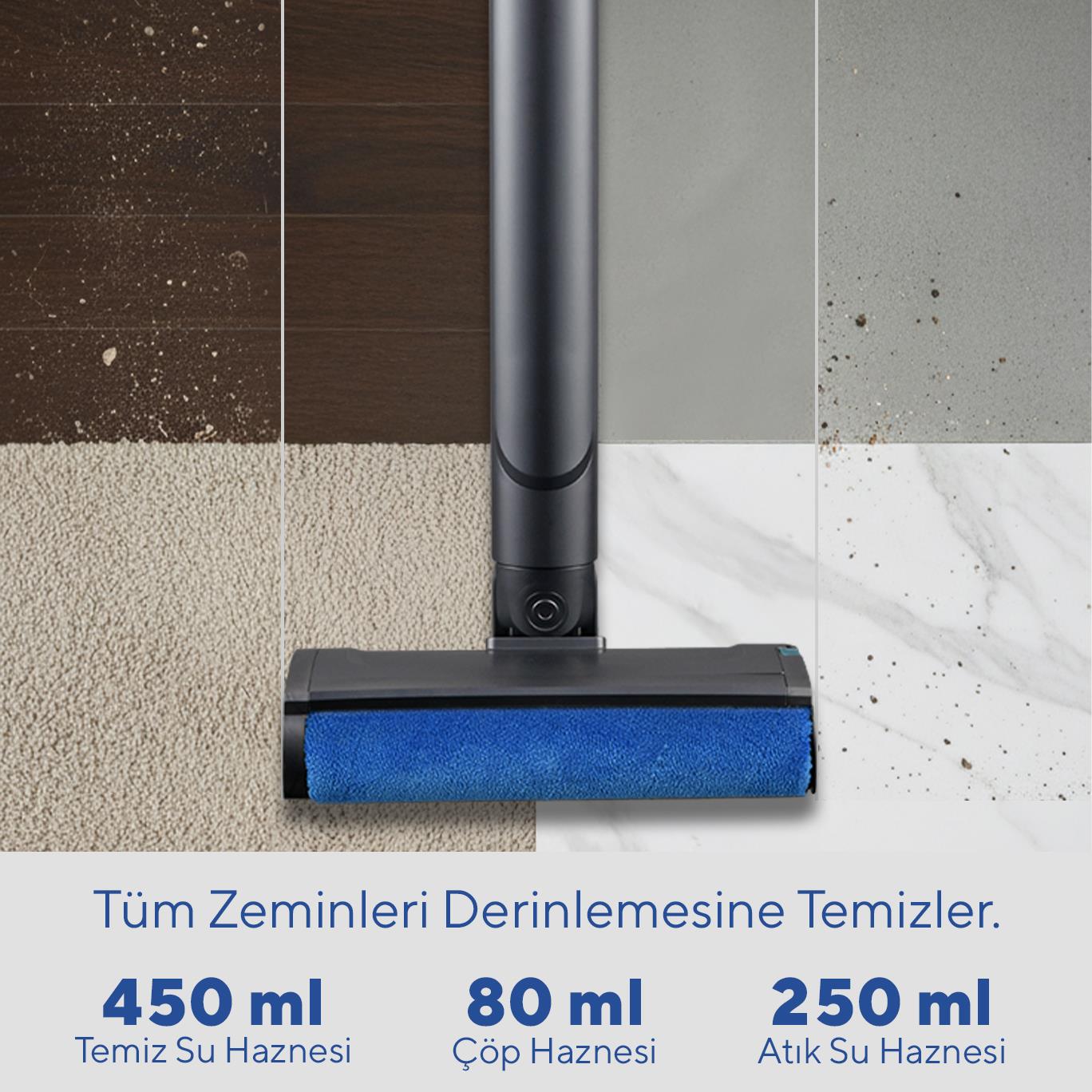 Kumtel Kablosuz Zemin Temizleme Makinesi HCFC-01