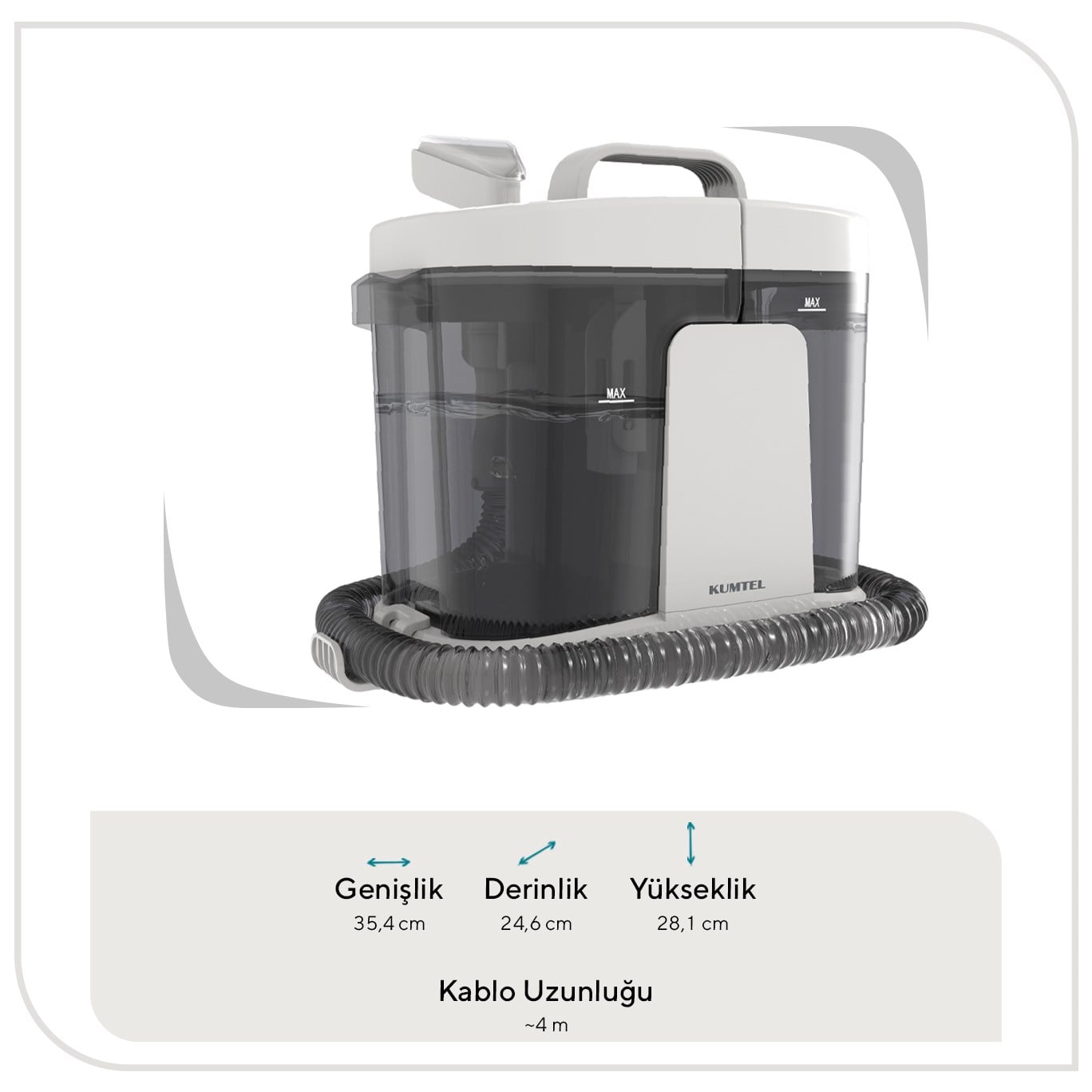 Kumtel Koltuk ve Halı Yıkama Makinesi HCC-05