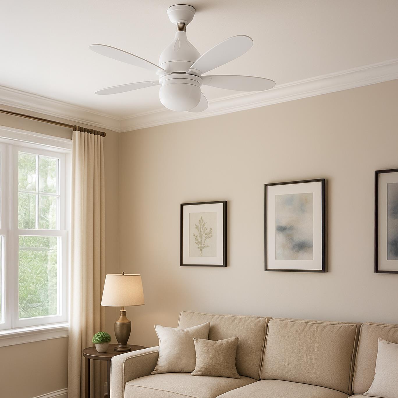 Kumtel KTF-201 LED Işıklı Uzaktan Kumandalı Tavan Vantilatörü