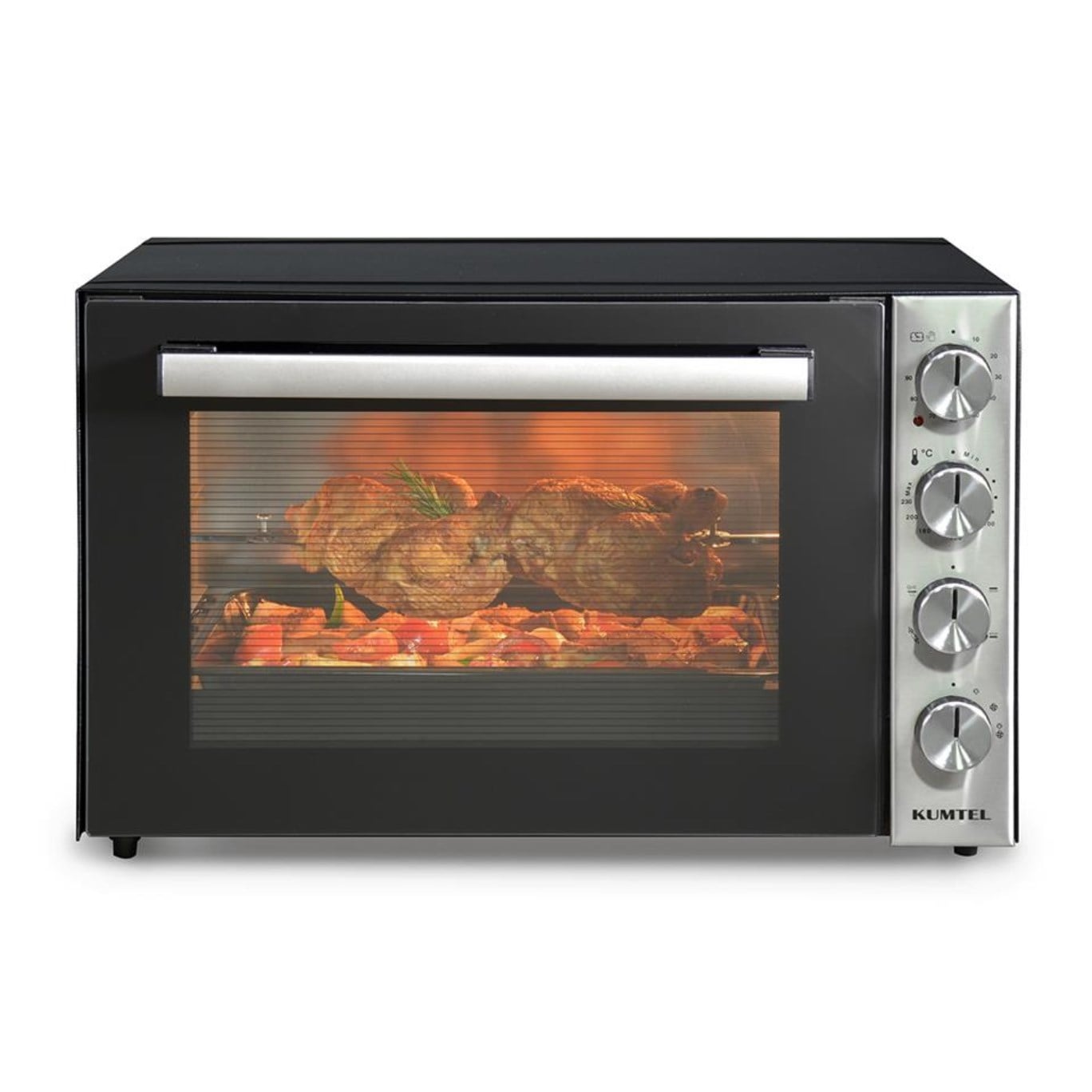 Kumtel Piliç Çevirmeli 71 Litre Midi Fırın LX-9645