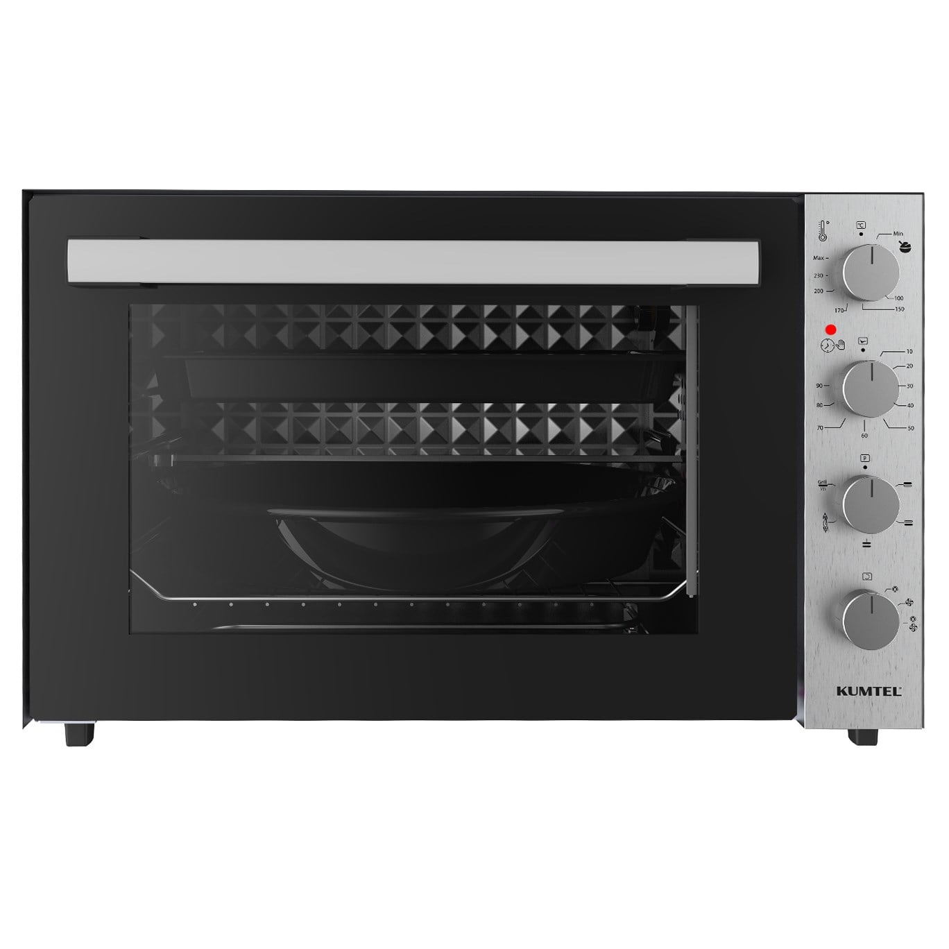 Kumtel Piliç Çevirmeli 71 Litre Midi Fırın LX-9645