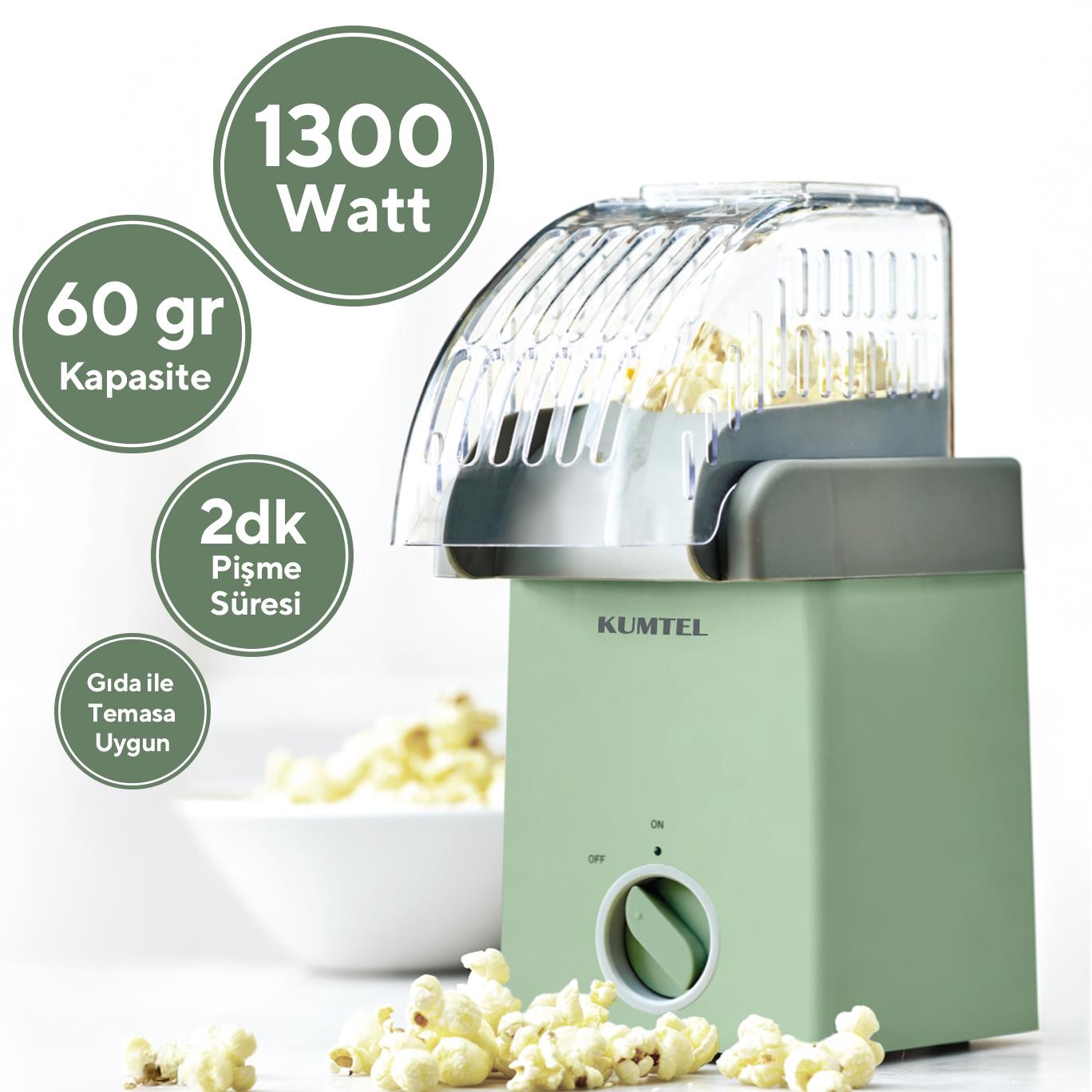 Kumtel Popcorn Makinesi HPP-02