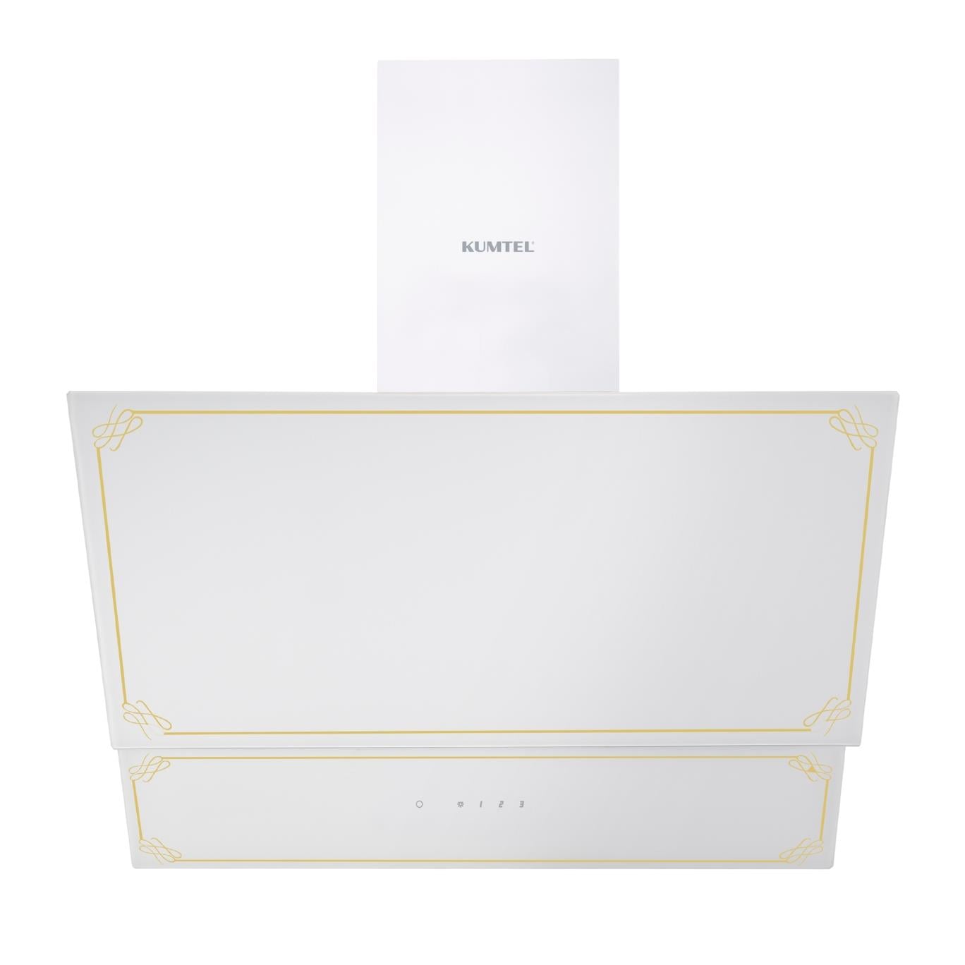 Kumtel Rustik Beyaz Cam Ankastre Set