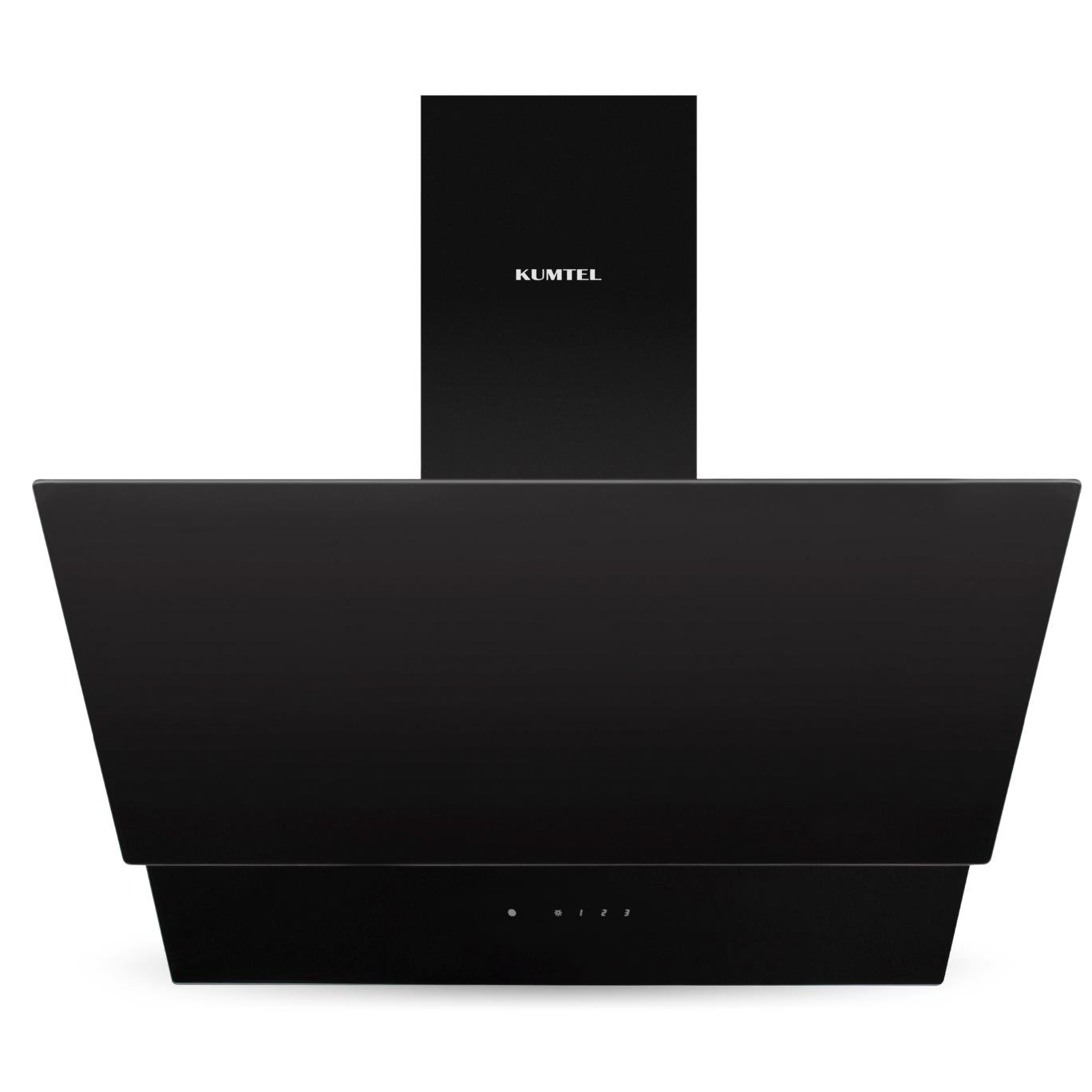 Kumtel Siyah Cam Digital / Dokunmatik Ankastre Set - 8 Prog