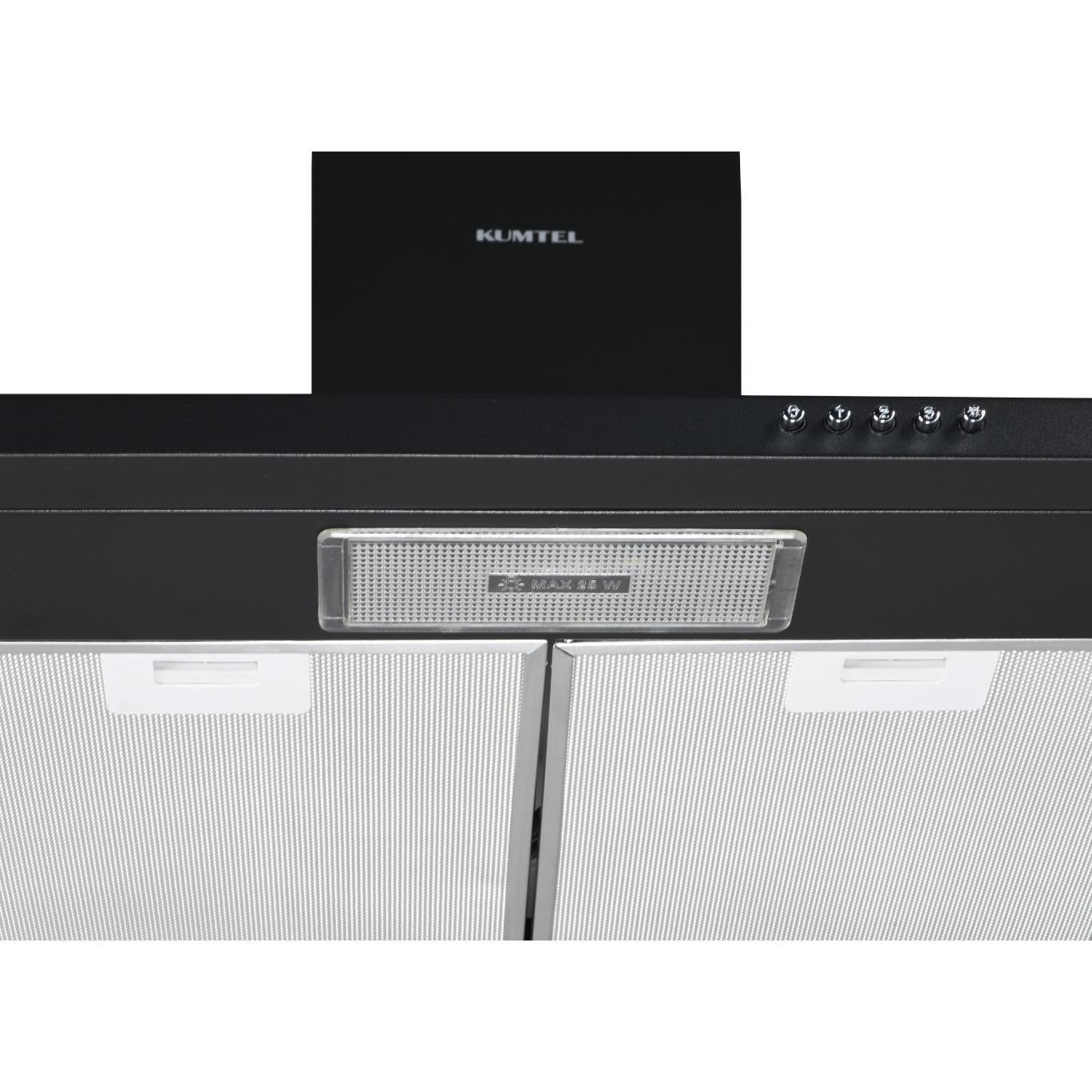 Kumtel Siyah Davlumbaz DP6-S