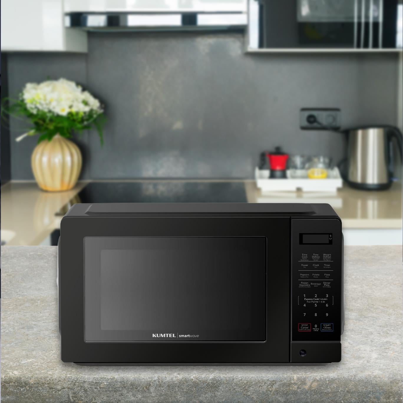 Kumtel Siyah Smartwave Dijital Inverter Mikrodalga HMIN-02