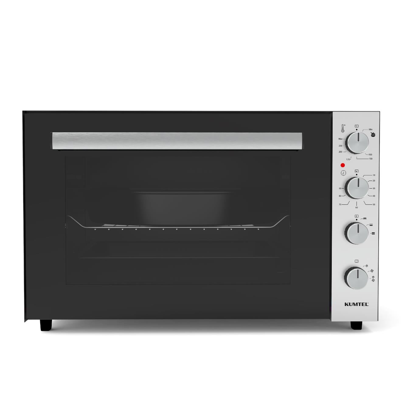 Kumtel Siyah Turbo 71 Litre Midi Fırın LX-9625