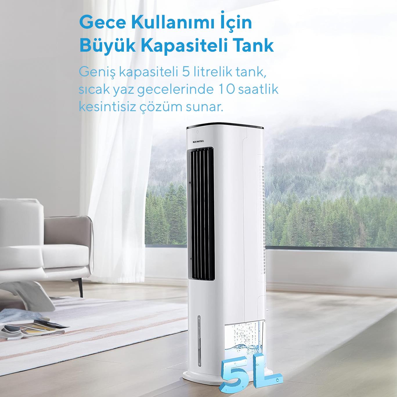 Kumtel Sulu Portatif Soğutucu (Air Cooler) HAC-02