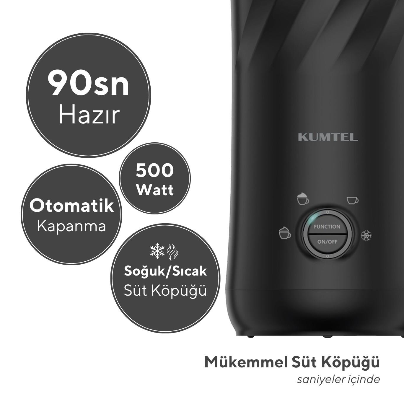 Kumtel Süt Köpürtücü HMF-01