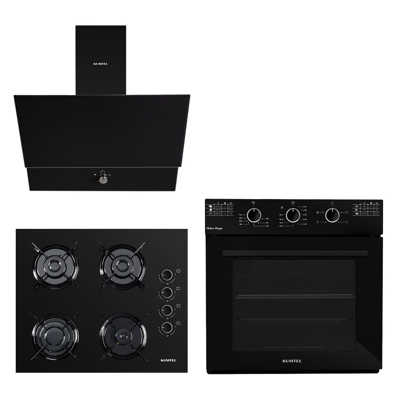 Kumtel Yapı Plus Ankastre Set