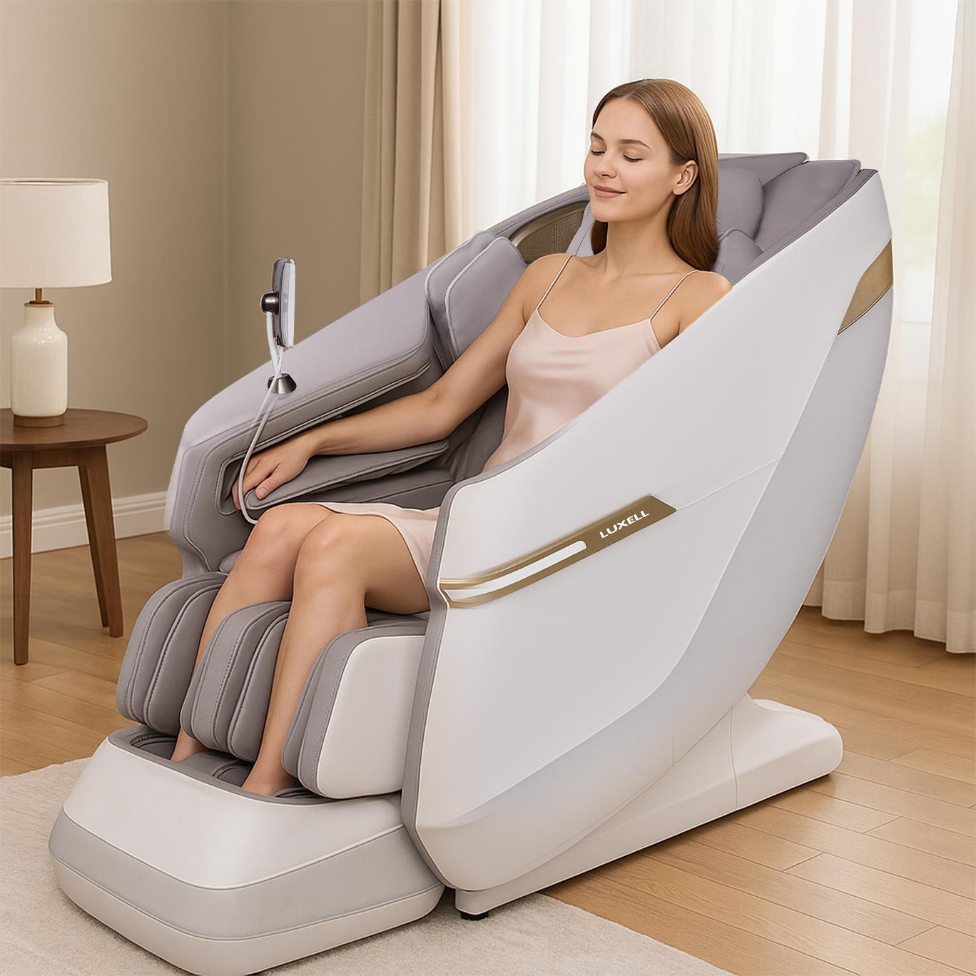 Luxell 22 Otomatik Programlı Isıtmalı Masaj Koltuğu LXMC-01