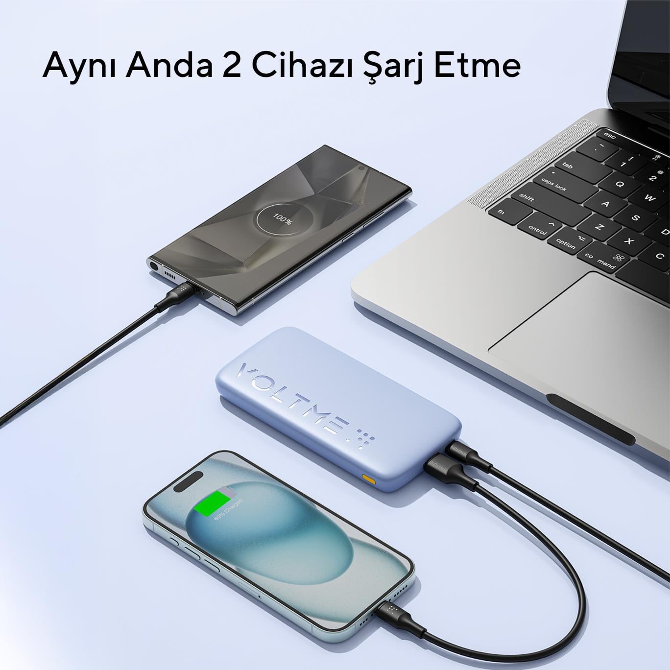 VOLTME B3030 Hypercore 10.000 mAh Powerbank – Mavi