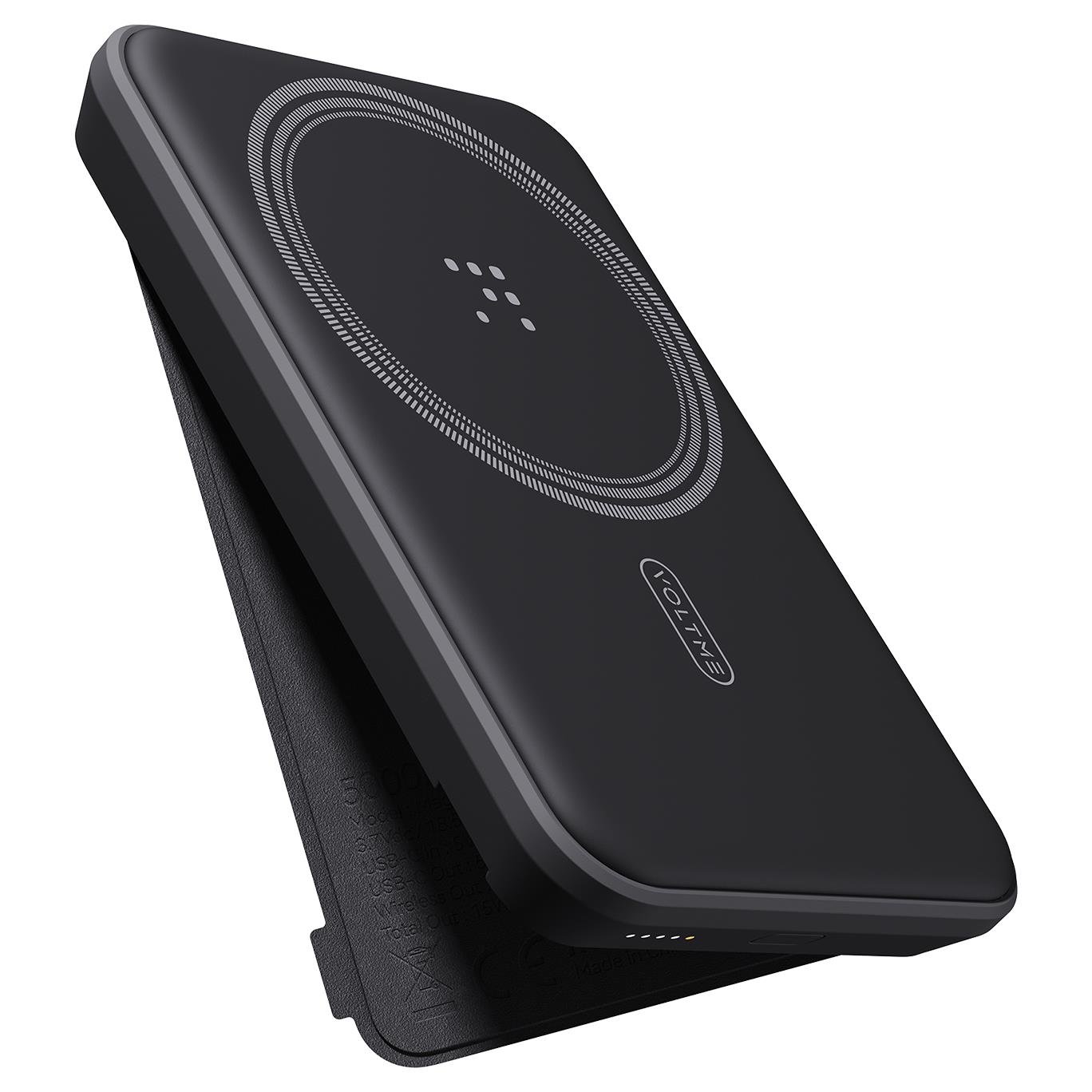 Voltme Siyah MagPak 5000mAh Magsafe Kablosuz Powerbank- 22.5W
