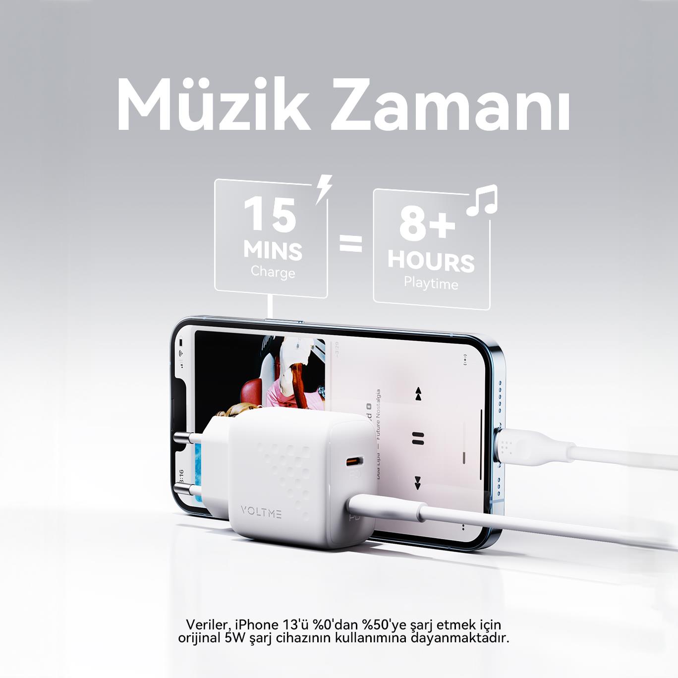 VOLTME V2020 Revo Beyaz 20W CC Şarj Aleti