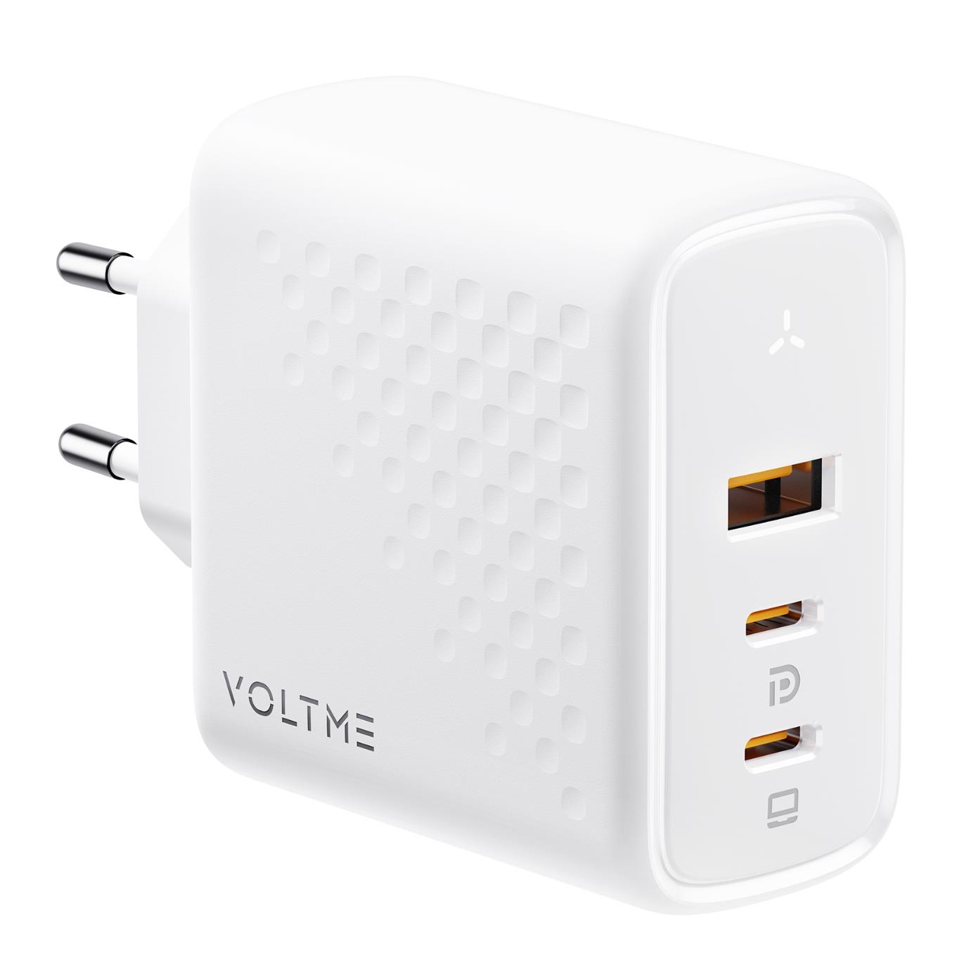 VOLTME V2026 Revo Beyaz 100W CCA GaN Şarj Aleti