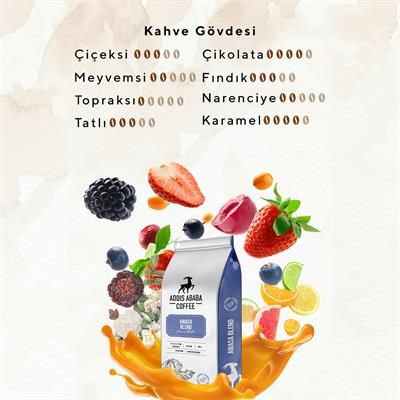 Addis Ababa Coffee Awasa Blend Çekirdek Kahve 1000 Gr