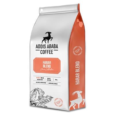 Addis Ababa Coffee Harar Blend Çekirdek Kahve 1000 Gr