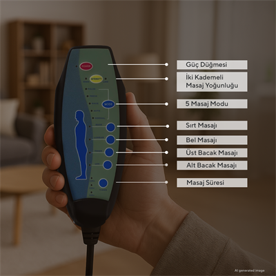 Happhom Elektrikli Masajlı TV/Baba Koltuğu HAPMC-01