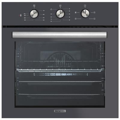 Kumtel 2li Antrasit Ankastre Cam Set(Fırın ve Ocak)