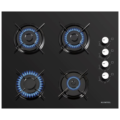 Kumtel 2li Dinamik Siyah Ankastre Set