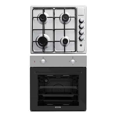 Kumtel 2li Inox Ankastre Set (Fırın-Ocak)