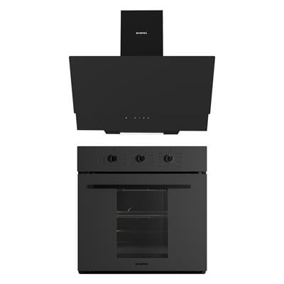 Kumtel 2li Magic Cam Ankastre Set (Fırın-Davlumbaz)