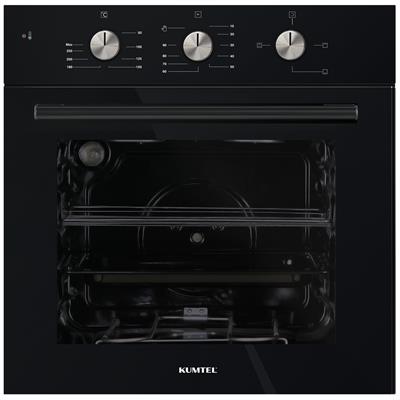 Kumtel 2li Siyah Ankastre Set (Ocak-Fırın)