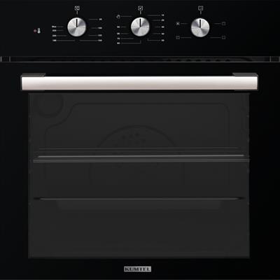 Kumtel 2li Siyah Ankastre Set (Ocak- Fırın)