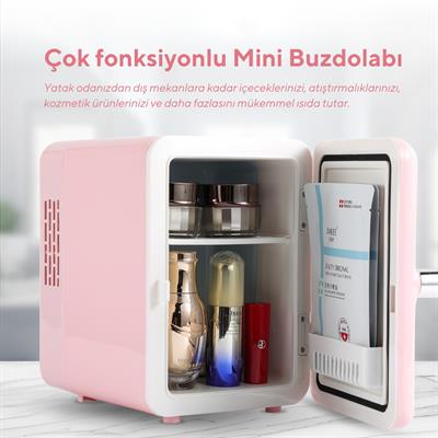 Kumtel 4L Pembe Mini Buzdolabı HMFR-03