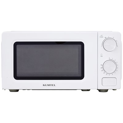 Kumtel 600 W 6 Kademeli Zamanlayıcılı Beyaz Mekanik Kompakt Mikrodalga Fırın HM-19