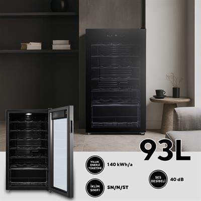 Kumtel 93L İçecek Soğutucu Minibar HMB-93