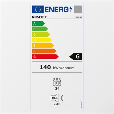 Kumtel 93L İçecek Soğutucu Minibar HMB-93