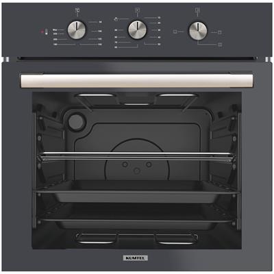 Kumtel Antrasit (Gri) Cam Ankastre Fırın B66-S2 MT