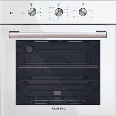 Kumtel Beyaz Aspiratörlü Turbo Ankastre Set