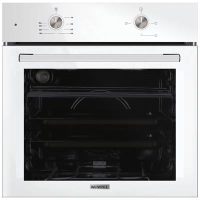 Kumtel Beyaz Cam Ankastre Fırın B66-S2 MT