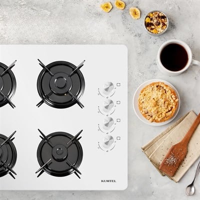 Kumtel Beyaz Set Üstü Ocak KO-40 TSHDF