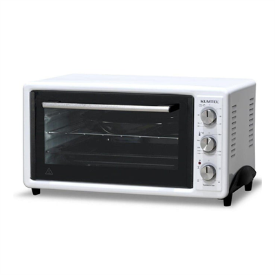 Kumtel Beyaz Turbo 40 Litre Mini Fırın LX-3525