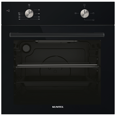 Kumtel Black Still Button Ankastre Set