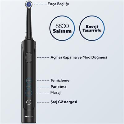 Kumtel Caremi Şarjlı Diş Fırçası CTB-02