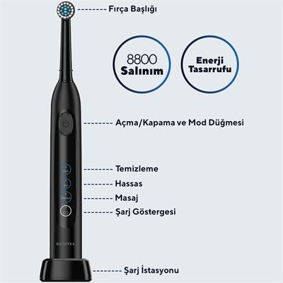 Kumtel Caremi Şarjlı Diş Fırçası CTB-01