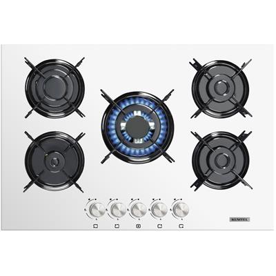 Kumtel Digital Beyaz Ankastre Set 5 Gözlü