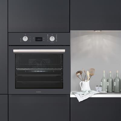 Kumtel Digital Plus Antrasit Ankastre Fırın 15 Prog. B66-SF3(DDT)