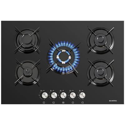 Kumtel Digital Siyah Ankastre Set  5 Gözlü