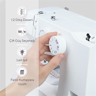 Kumtel Dikiş Makinesi HSEWM-02