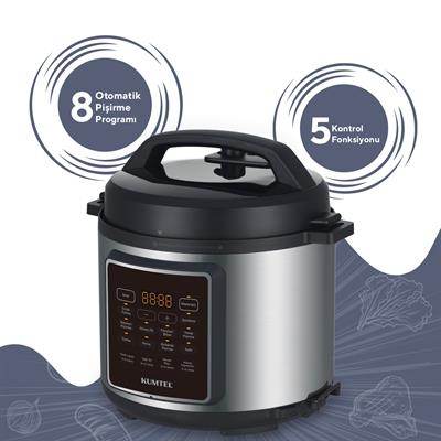 Kumtel Elektrikli Düdüklü Tencere HPC-03