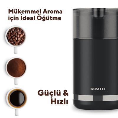 Kumtel Elektrikli Kahve Öğütme Makinesi- HCG-01