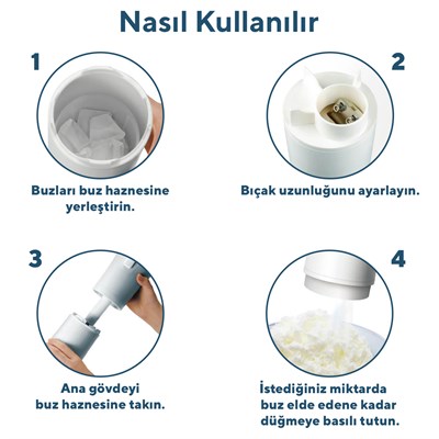 Kumtel Ev Tipi Buz Kırıcı HIS-01