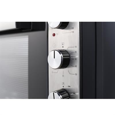 KUMTEL Gri Turbo 76 Litre Midi Fırın LX-9825