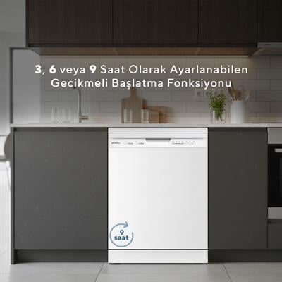 Kumtel HDW-01 4 Programlı Bulaşık Makinesi