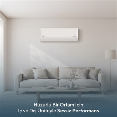 Kumtel Hınoki KMSAC-12 12.000 Btu Inverter Duvar Tipi Split Klima